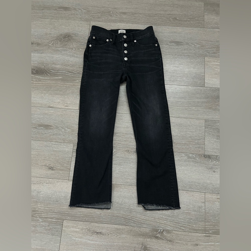 J Crew Black High-Waisted Women Jeans
